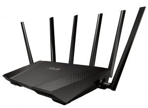 Router con WiFi AC: ASUS RT-AC3200